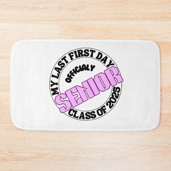Item preview, Officially A Senior My Last First Day Of Class Of 2025 designed and sold by sumajouda.
