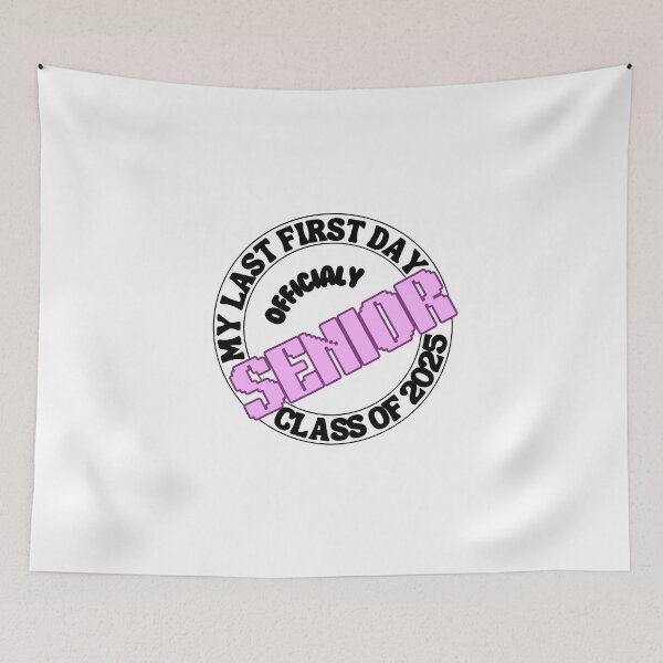 Item preview, Officially A Senior My Last First Day Of Class Of 2025 designed and sold by sumajouda.