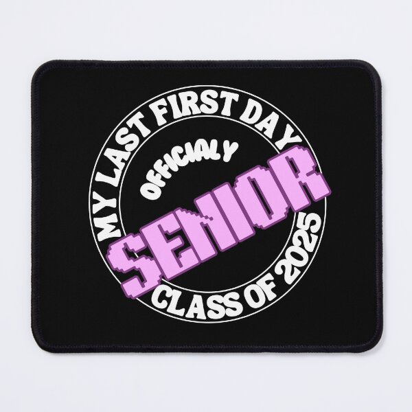 Item preview, Officially A Senior My Last First Day Of Class Of 2025 designed and sold by sumajouda.