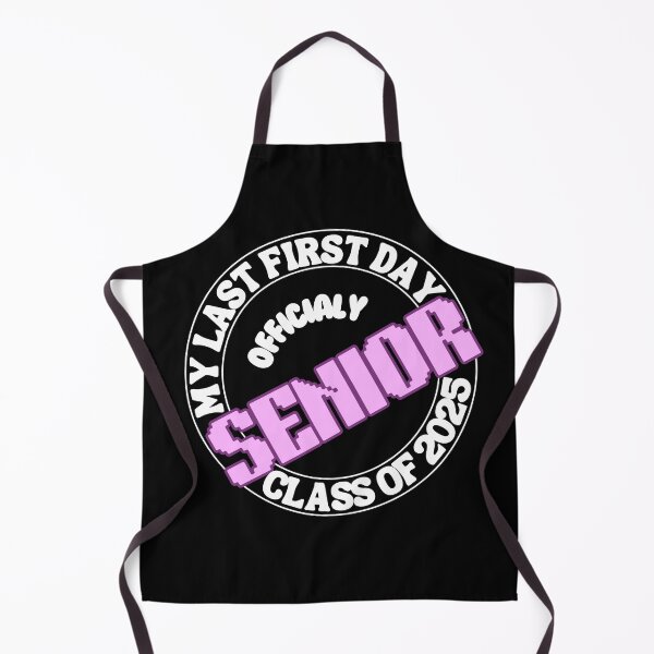 Item preview, Officially A Senior My Last First Day Of Class Of 2025 designed and sold by sumajouda.