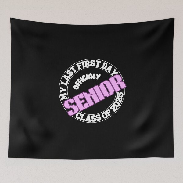 Item preview, Officially A Senior My Last First Day Of Class Of 2025 designed and sold by sumajouda.