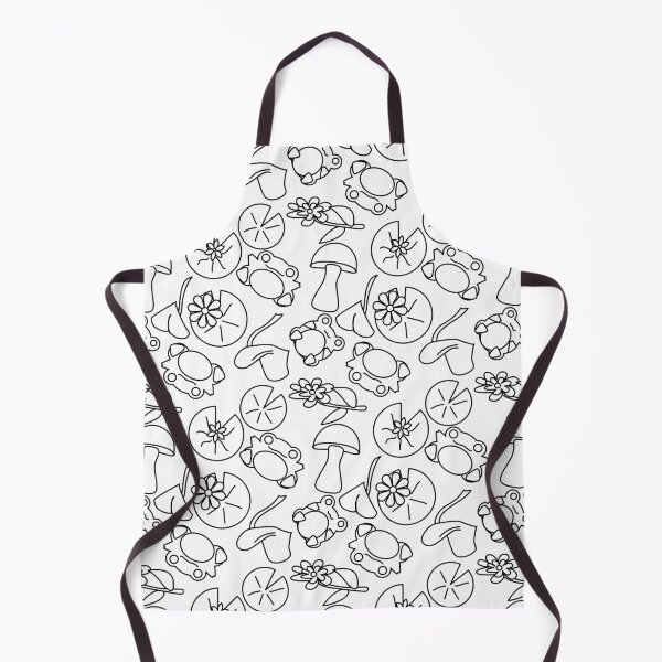 Item preview, Frog and Lily Pad Repeating Pattern designed and sold by IttyDesignsByJ.