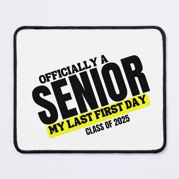 Item preview, Officially A Senior My Last First Day Of Class Of 2025 designed and sold by sumajouda.