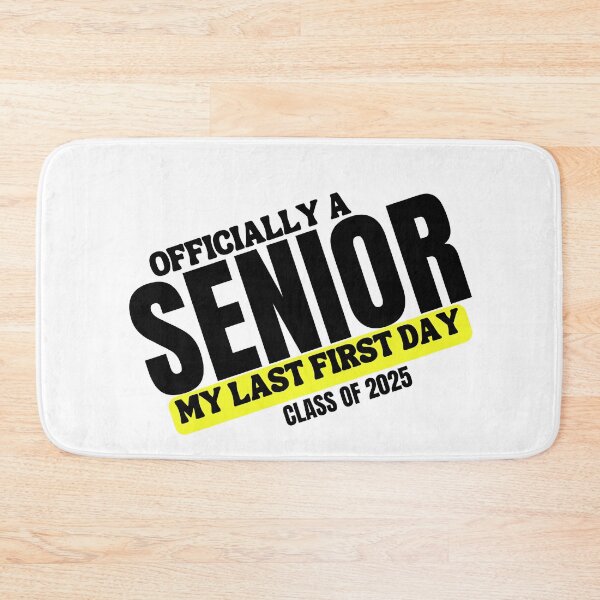Item preview, Officially A Senior My Last First Day Of Class Of 2025 designed and sold by sumajouda.