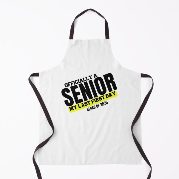 Item preview, Officially A Senior My Last First Day Of Class Of 2025 designed and sold by sumajouda.