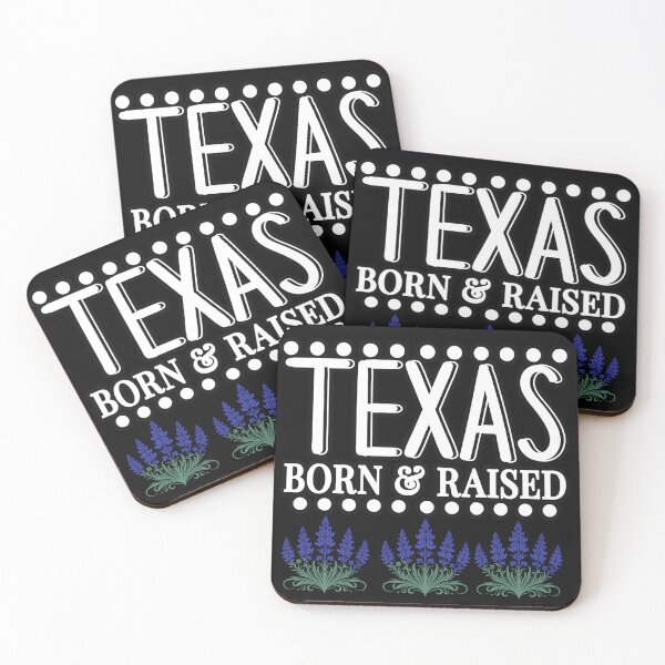 Item preview, Texas Born and Raised with Bluebonnets designed and sold by AlienOccupation.