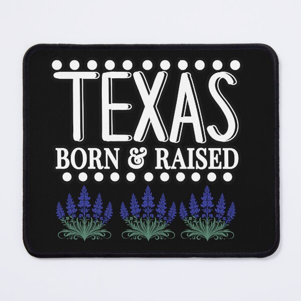 Item preview, Texas Born and Raised with Bluebonnets designed and sold by AlienOccupation.