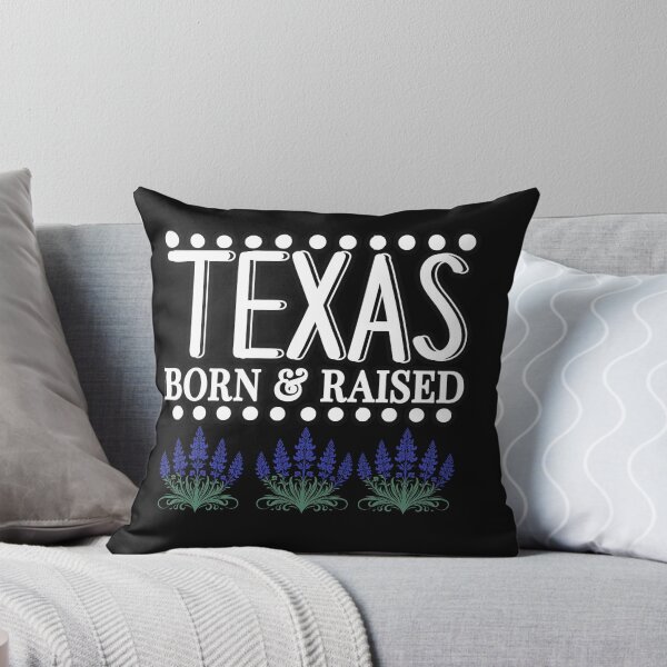 Item preview, Texas Born and Raised with Bluebonnets designed and sold by AlienOccupation.