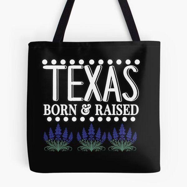 Item preview, Texas Born and Raised with Bluebonnets designed and sold by AlienOccupation.