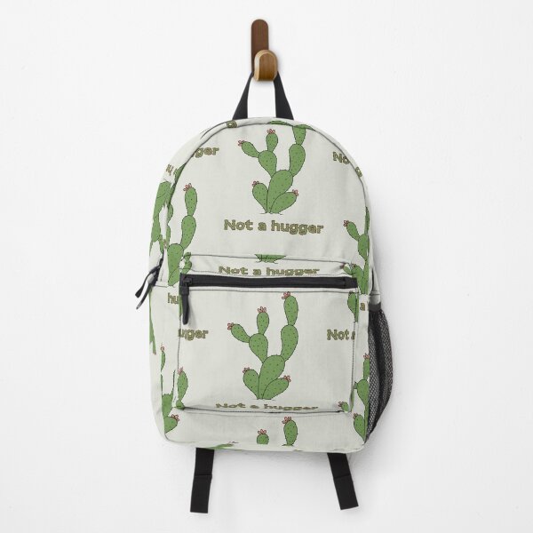 Item preview, Not A Hugger. Friendly Cactus Warning designed and sold by Rebel-Design.