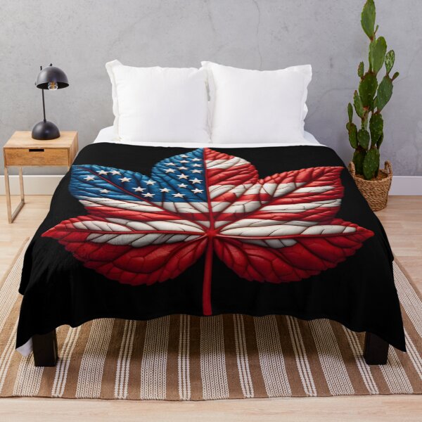 Item preview, American Flag Leaf Sculptures: Patriotic Nature Art designed and sold by AI-Only Creations.
