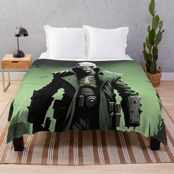 Item preview, ghoul, fallout, art, game, movie designed and sold by DonnaBlankaArt.