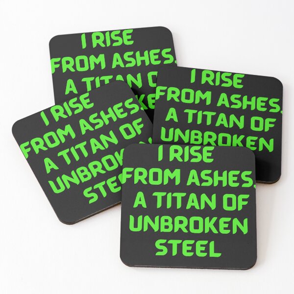 Item preview, Rising Titan Steel designed and sold by MetalRockMusic.