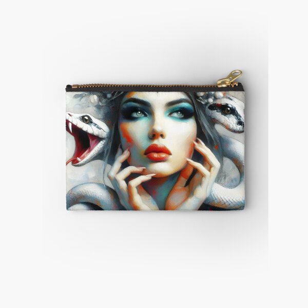 Item preview, Medusa Goddess Painting Art Mythology Snakes Beautiful Woman  designed and sold by JWiseArts.