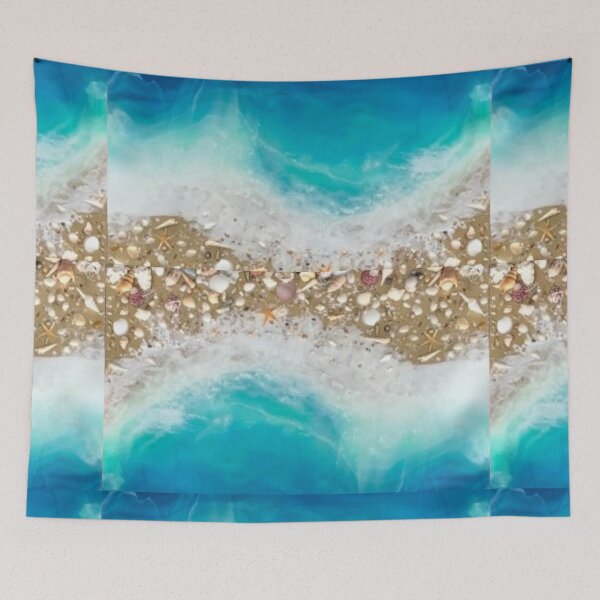 Item preview, Beautiful Beach Resin Ocean Art designed and sold by BridgetBresser.
