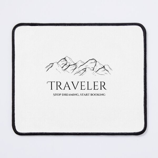Item preview, Traveler: Stop dreaming, start booking designed and sold by darkskinbender.