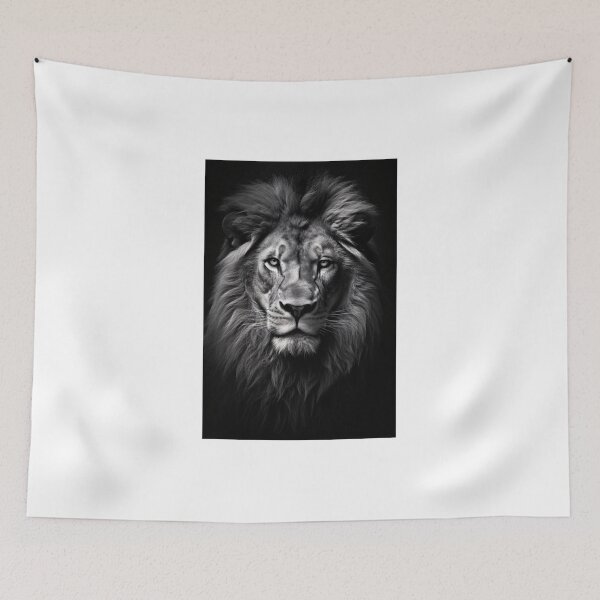 Item preview, Powerful lion designed and sold by DeMuurdecoratie.