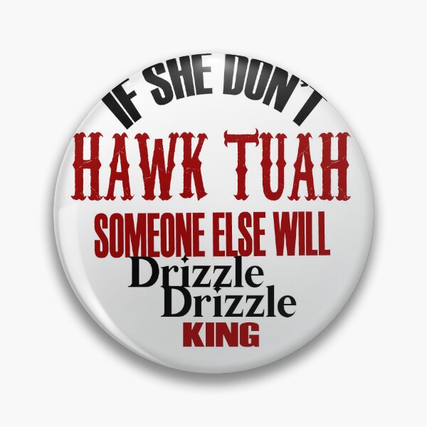 Item preview, Drizzle Drizzle Hawk Tuak King: Majestic Nature Collection on Redbubble designed and sold by QueenOfDesigns.