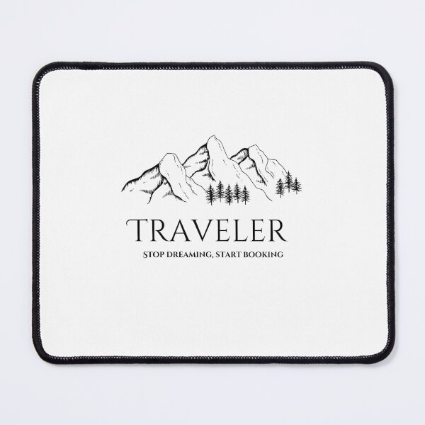 Item preview, Traveler: Stop dreaming, start booking designed and sold by darkskinbender.