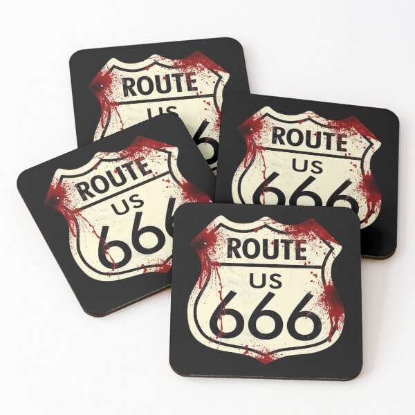 Item preview, Route 666 traffic signs, Highway to Hell designed and sold by Numbers-Art.