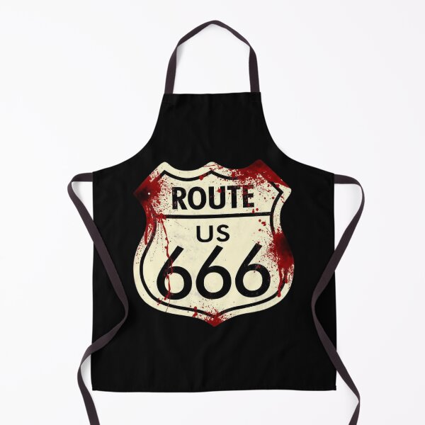 Item preview, Route 666 traffic signs, Highway to Hell designed and sold by Numbers-Art.