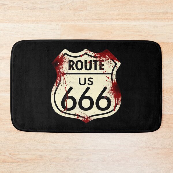 Item preview, Route 666 traffic signs, Highway to Hell designed and sold by Numbers-Art.
