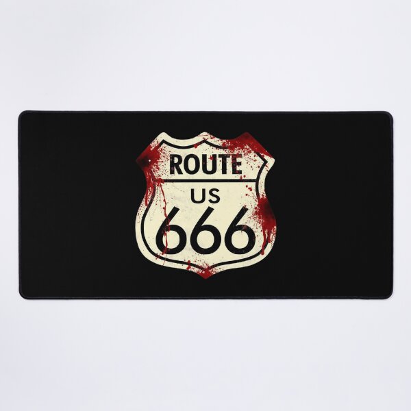 Item preview, Route 666 traffic signs, Highway to Hell designed and sold by Numbers-Art.