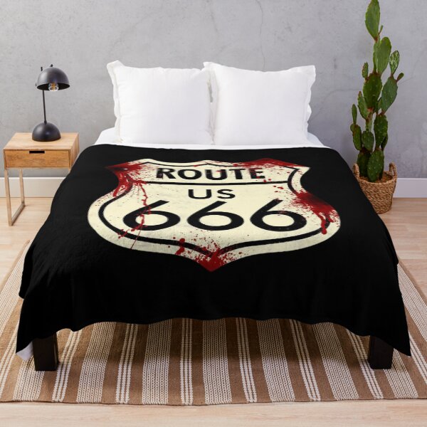 Item preview, Route 666 traffic signs, Highway to Hell designed and sold by Numbers-Art.