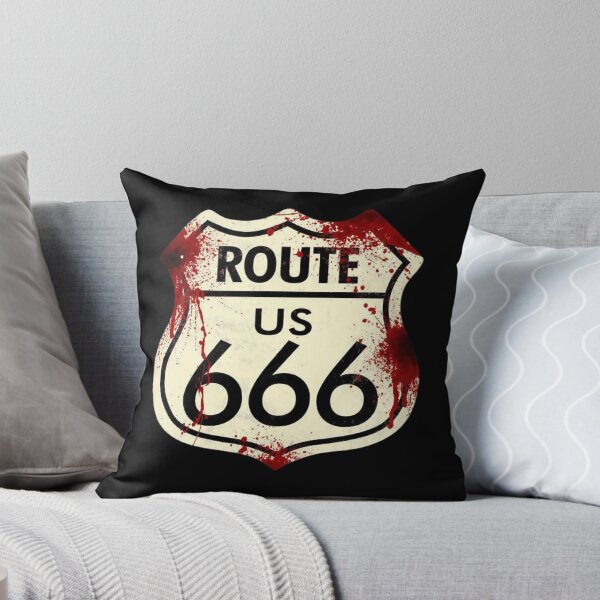 Item preview, Route 666 traffic signs, Highway to Hell designed and sold by Numbers-Art.