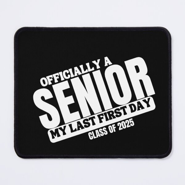 Item preview, Officially A Senior My Last First Day Of Class Of 2025 designed and sold by sumajouda.