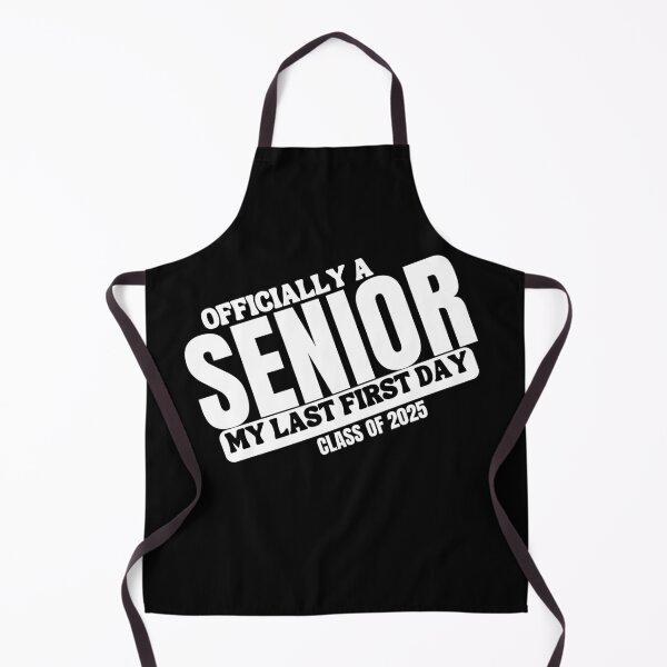 Item preview, Officially A Senior My Last First Day Of Class Of 2025 designed and sold by sumajouda.