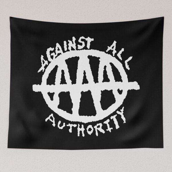Item preview, Against All Authority Band Logo designed and sold by alexakoeh.