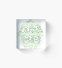 Hop Varieties of The World Acrylic Block