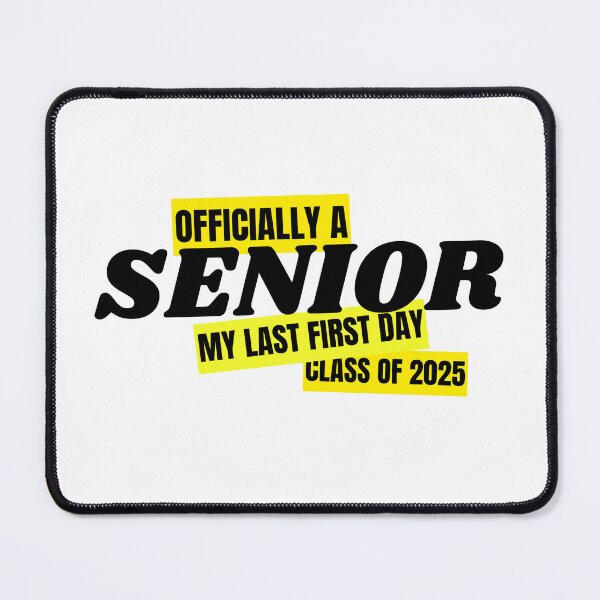 Item preview, Officially A Senior My Last First Day Of Class Of 2025 designed and sold by sumajouda.