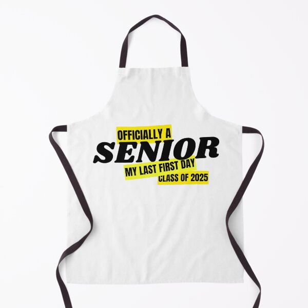 Item preview, Officially A Senior My Last First Day Of Class Of 2025 designed and sold by sumajouda.