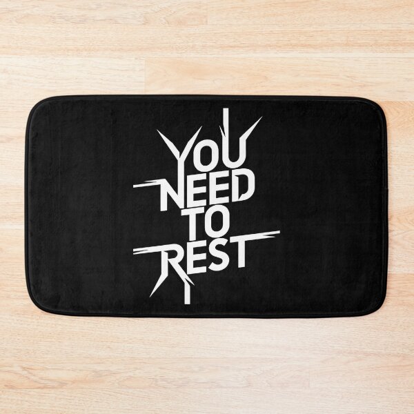 Item preview, You Need to Rest: A Reminder in Black and White designed and sold by SplashTastic.