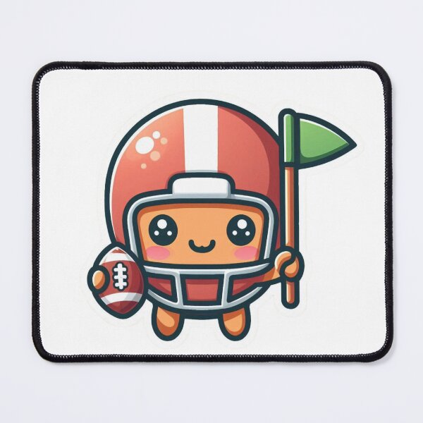 Item preview, American Football Mascot designed and sold by chrisjhardley.