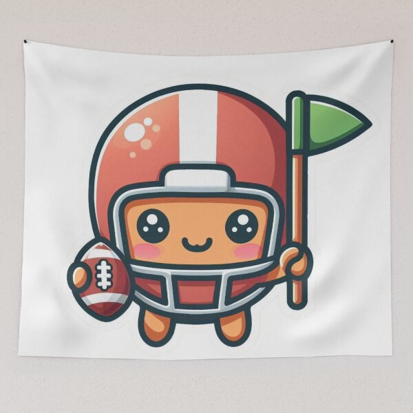 Item preview, American Football Mascot designed and sold by chrisjhardley.