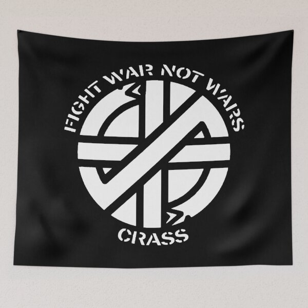 Item preview, Crass Fight War Not Wars designed and sold by alexakoeh.