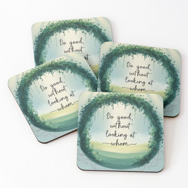 Item preview, Do Good, Without Looking at Whom: Serene Landscape with Greenery designed and sold by eprojetoas.