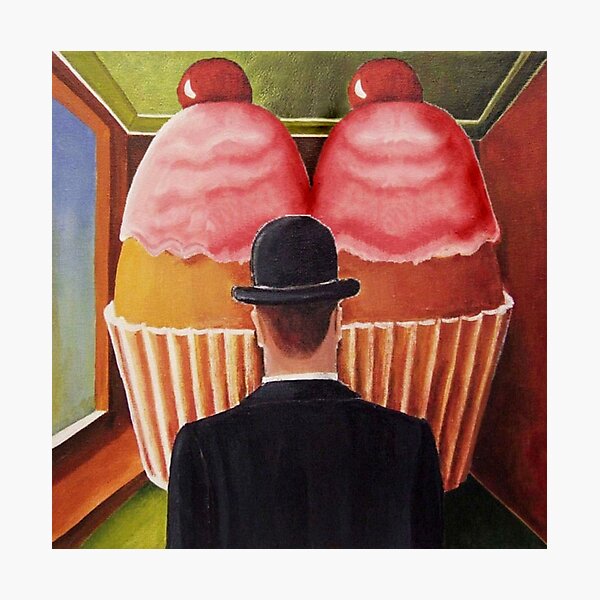 Aperçu de l'œuvre  inspiré par Magritte. créée et vendue par Anni Morris.