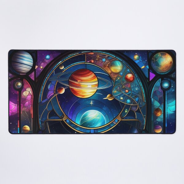 Item preview, Stained Glass Window on the Space Station designed and sold by Simplybe1.
