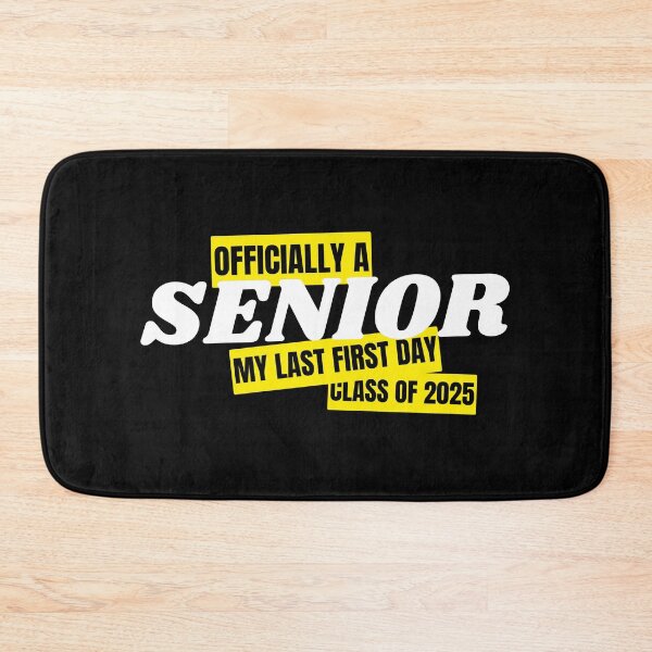 Item preview, Officially A Senior My Last First Day Of Class Of 2025 designed and sold by sumajouda.