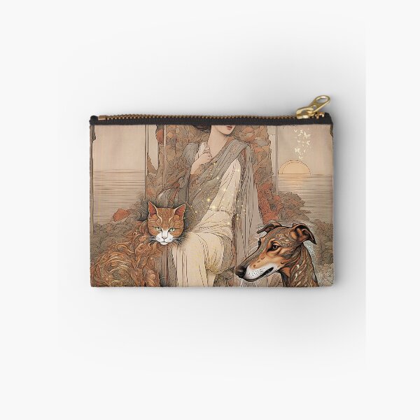 Item preview, A Cat, a Greyhound and a Lady designed and sold by Lisa Marie Mercer.