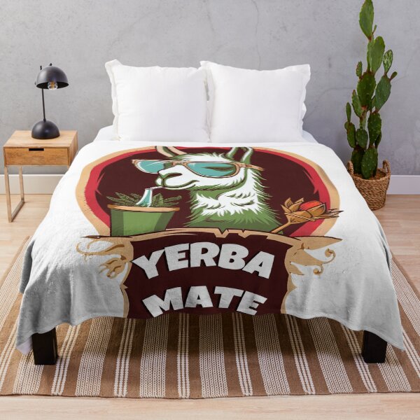 Item preview, Cool Llama with Yerba Mate Design designed and sold by flamini.