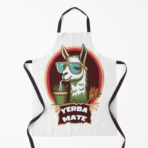 Item preview, Cool Llama with Yerba Mate Design designed and sold by flamini.