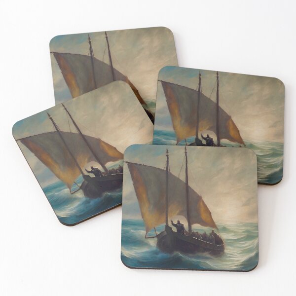 Item preview, Norsemen abroad designed and sold by Island Art Studios.