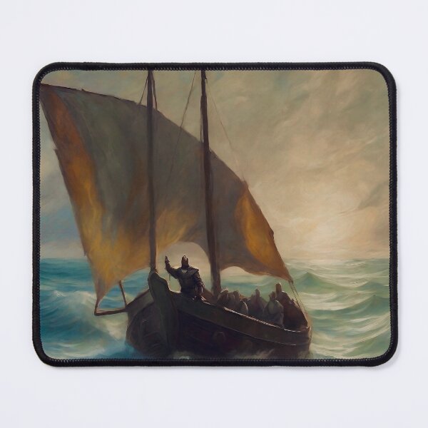 Item preview, Norsemen abroad designed and sold by Island Art Studios.