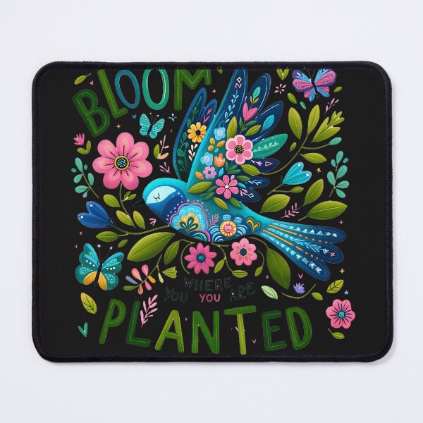Item preview, Colorful Bloom Where You Are Planted designed and sold by AlienOccupation.