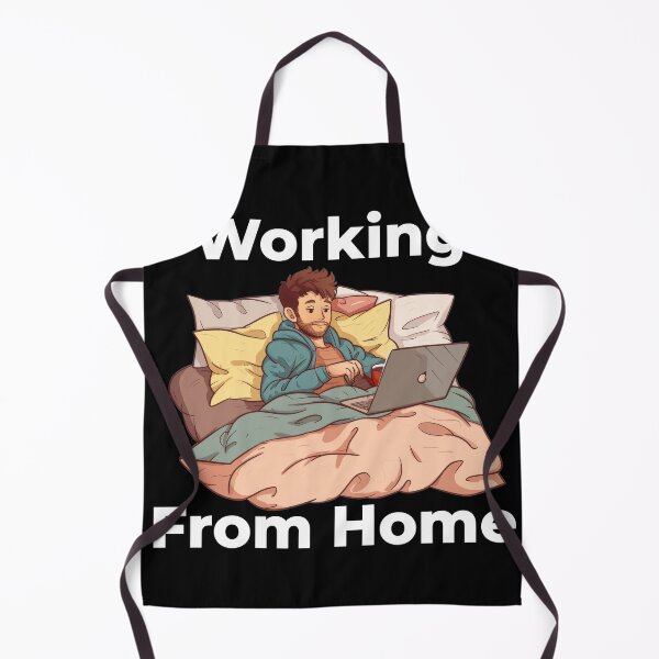 Item preview, Working From Home Man In Bed designed and sold by Wormy-23.